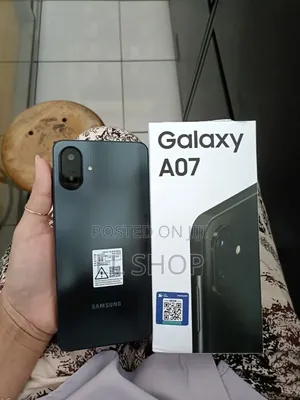 New Samsung Galaxy A07 4G 128 GB Black