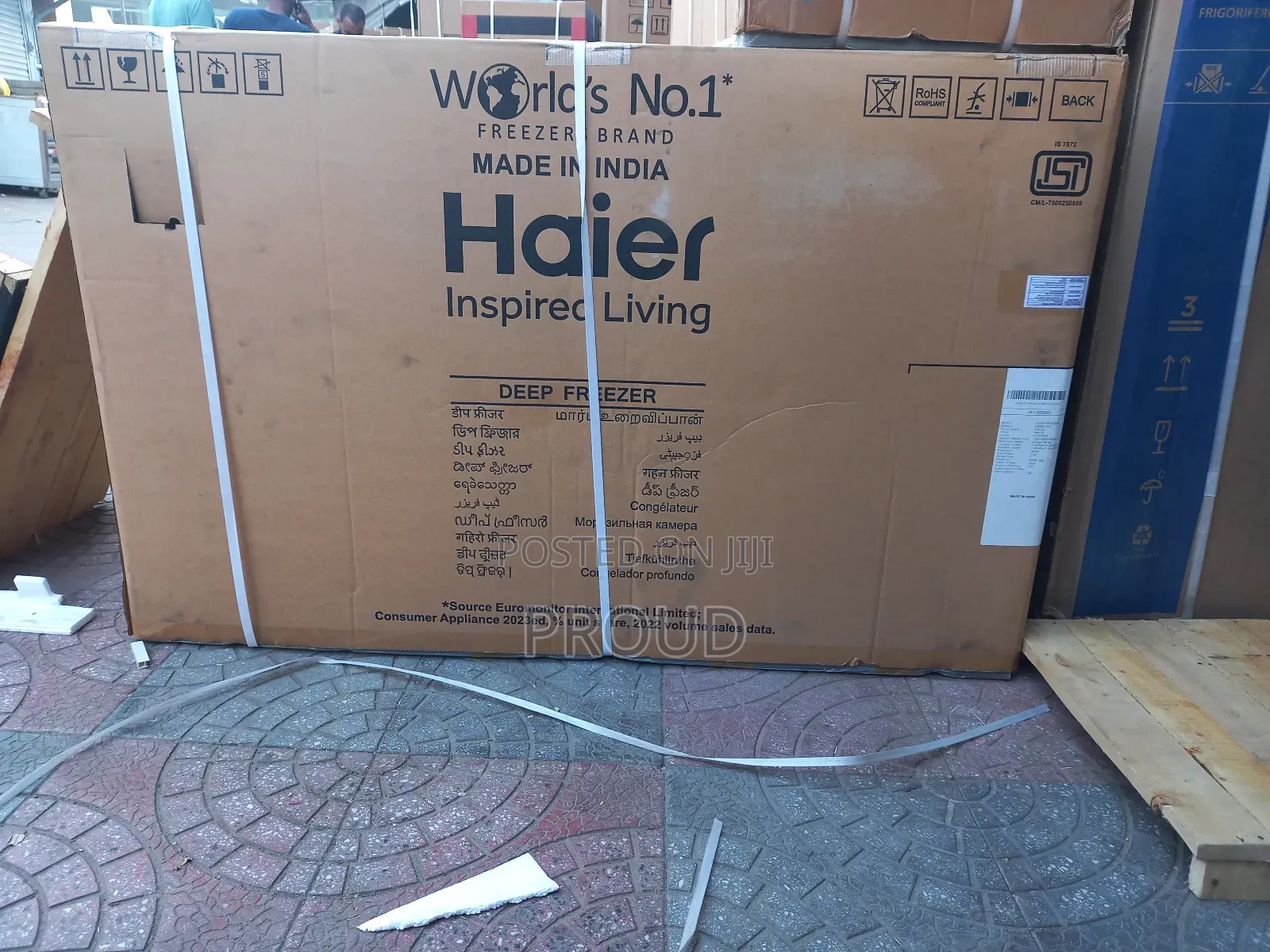 Haier 439 Litter Deep Frige