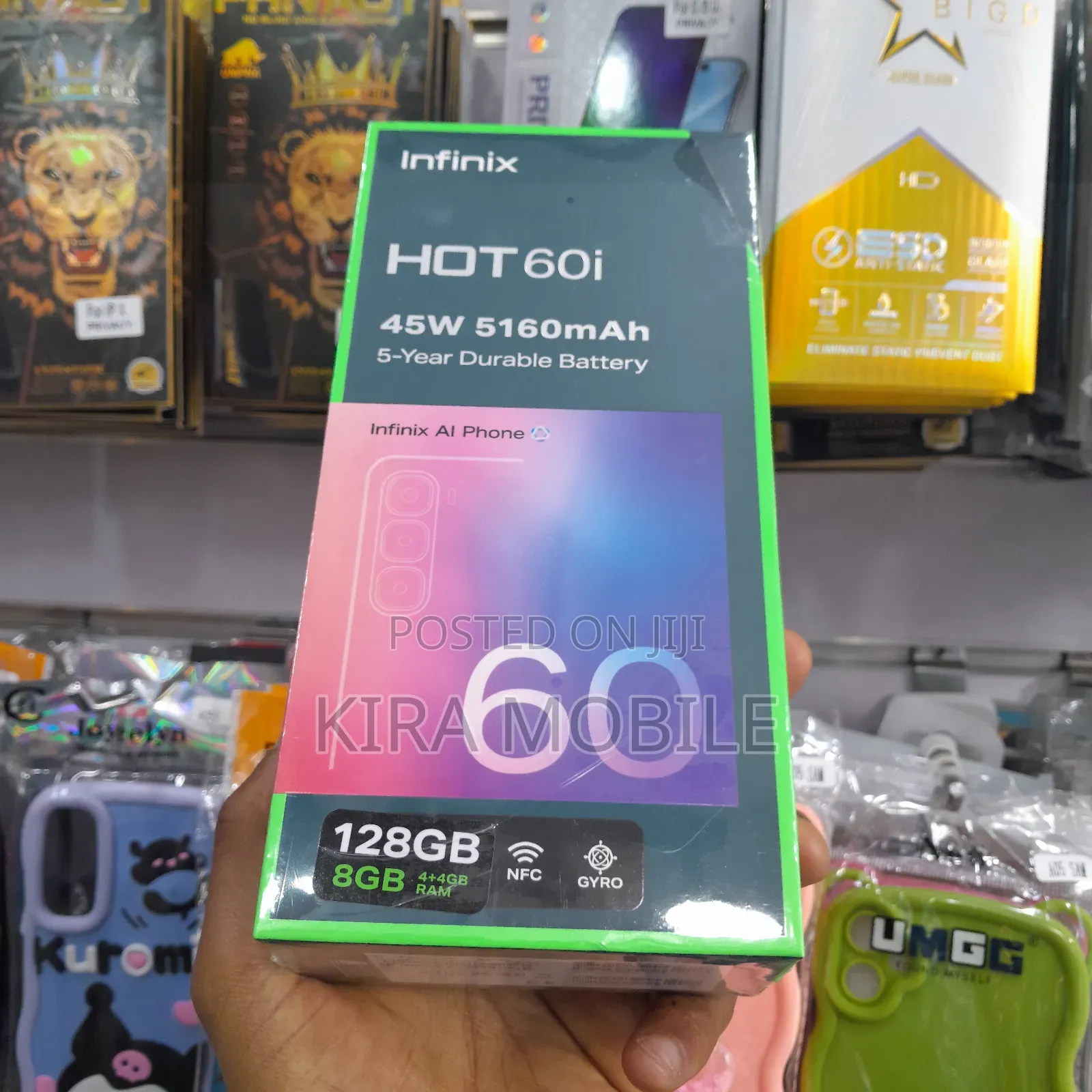 New Infinix Hot 60i 128 GB Pink