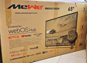 Mewe 65" Webos Hub Tv Free Delivery