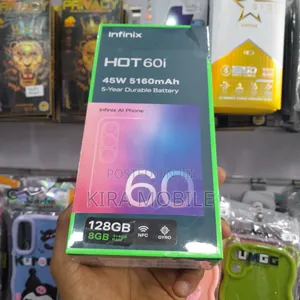 New Infinix Hot 60i 128 GB Pink