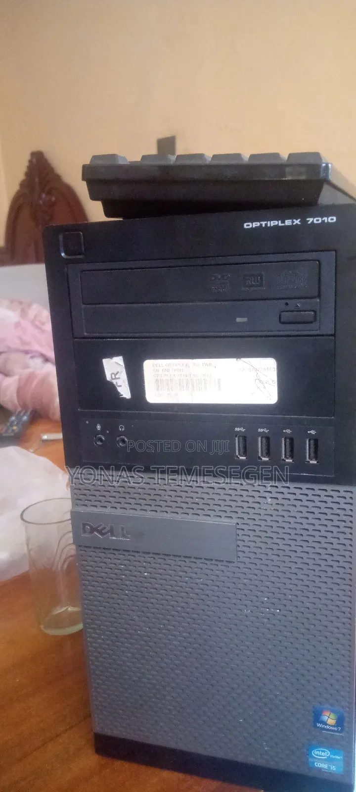 Desktop Computer Dell Optiplex 7010 Tower Plus 8GB Intel Core I5 HDD 1T