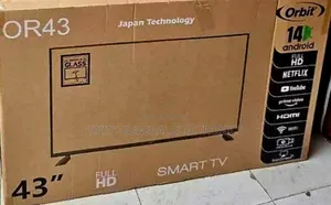 Photo - Orbit 43" Android Tv New Model Free Delivery