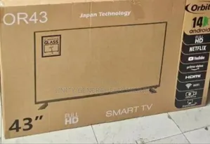 Orbit 43" Android Tv New Model Free Delivery