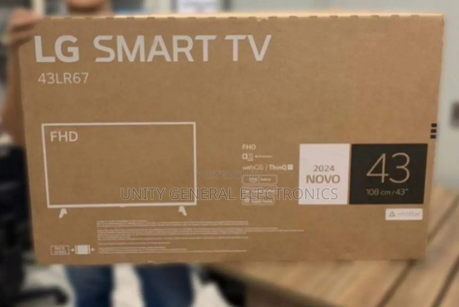 Lg 43" Smart Led Tv Free Delivery