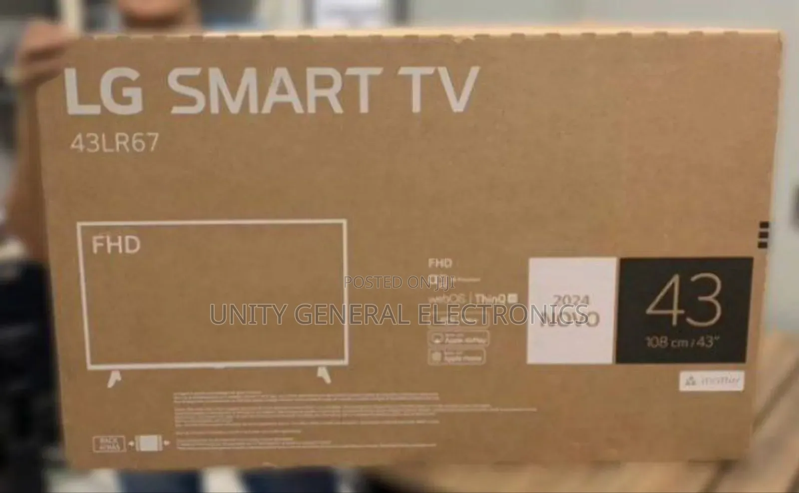 Lg 43" Smart Led Tv Free Delivery