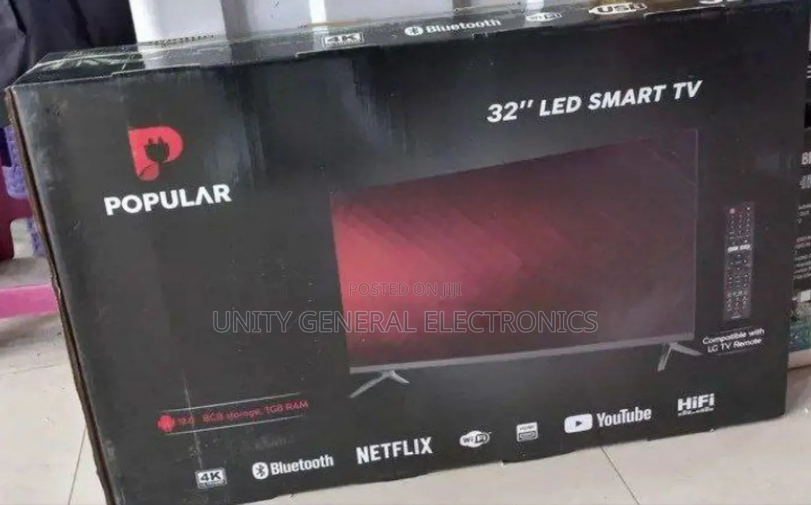 Popular 32" Led Smart Tv New Model