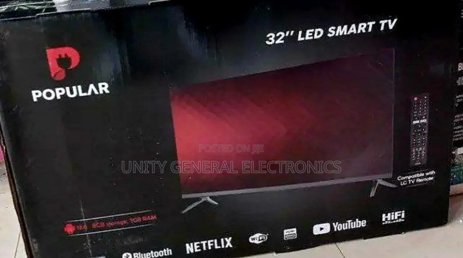 Popular 32" Led Smart Tv New Model
