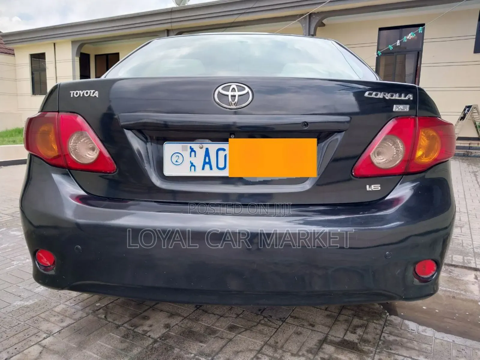 Toyota Corolla 2008 Black