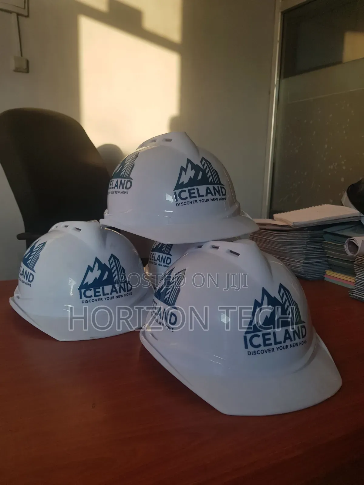 Construction Helmets Printing