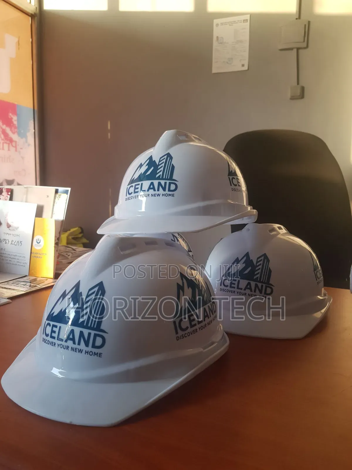 Construction Helmets Printing