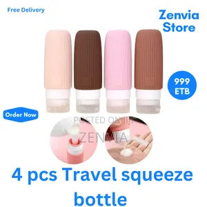 4 PCS Travel Squeeze Bottle