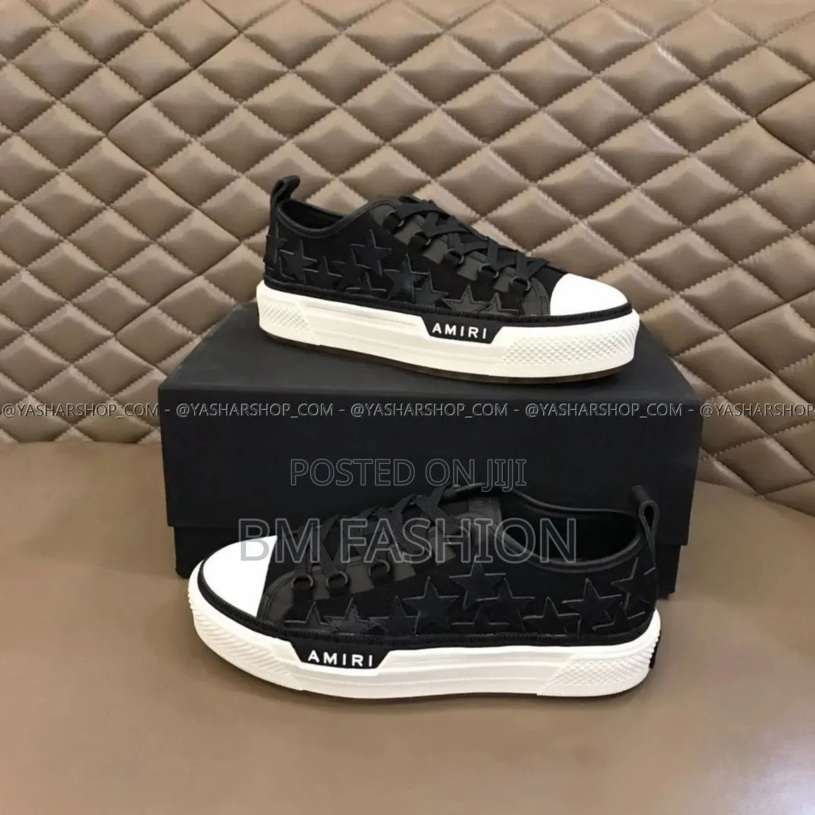 Amiri Star Pattern Low-Top Sneakers