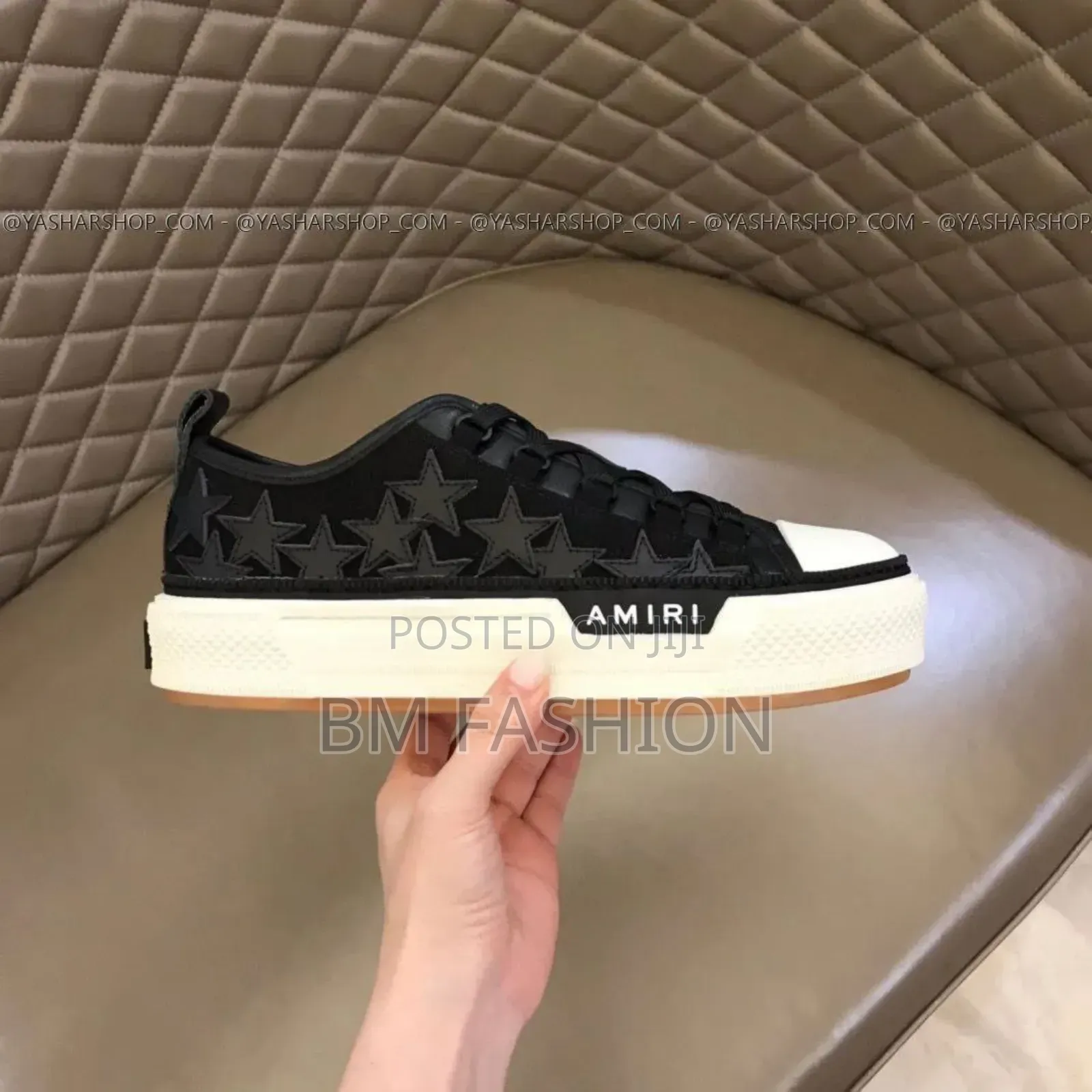 Amiri Star Pattern Low-Top Sneakers