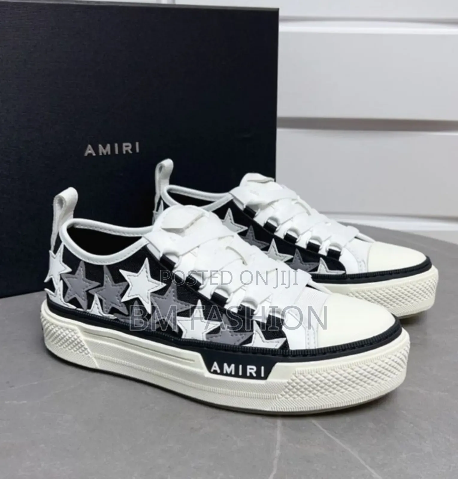 Amiri Star Pattern Low-Top Sneakers on Sale