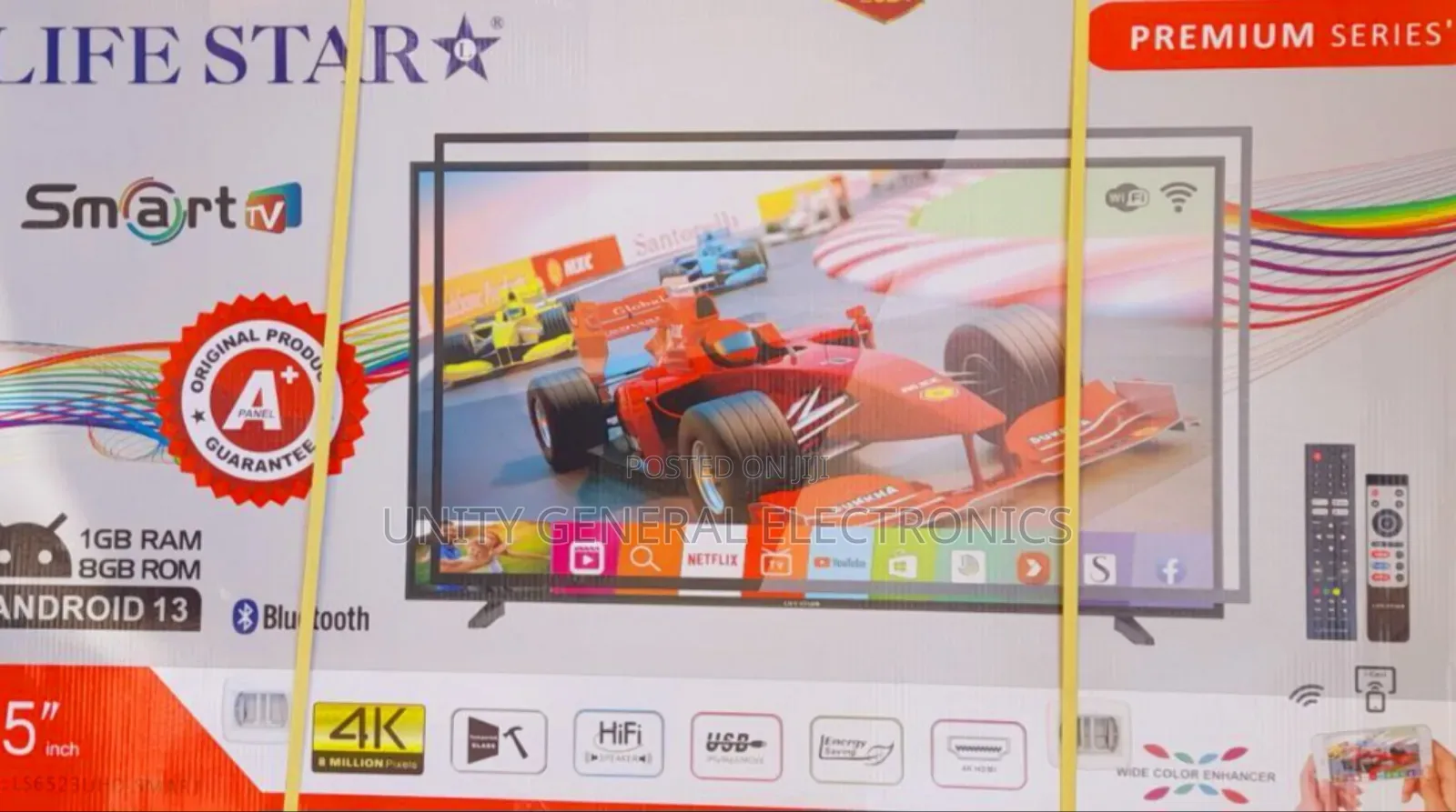 ■Life Star 65" Uhd Smart Tv Free Delivery