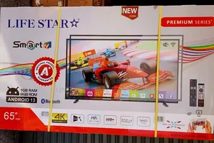 ■Life Star 65" Uhd Smart Tv Free Delivery