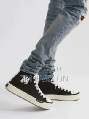 Amiri Ma Logo High-Top Sneakers