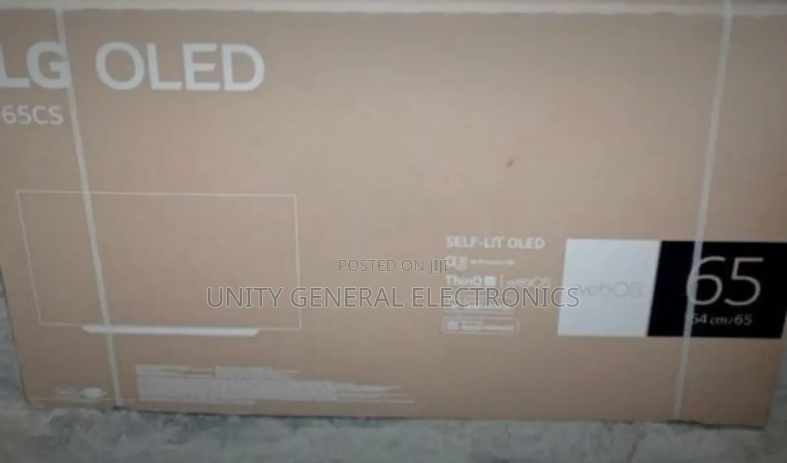 Lg 65" Oled Smart Tv Free Delivery