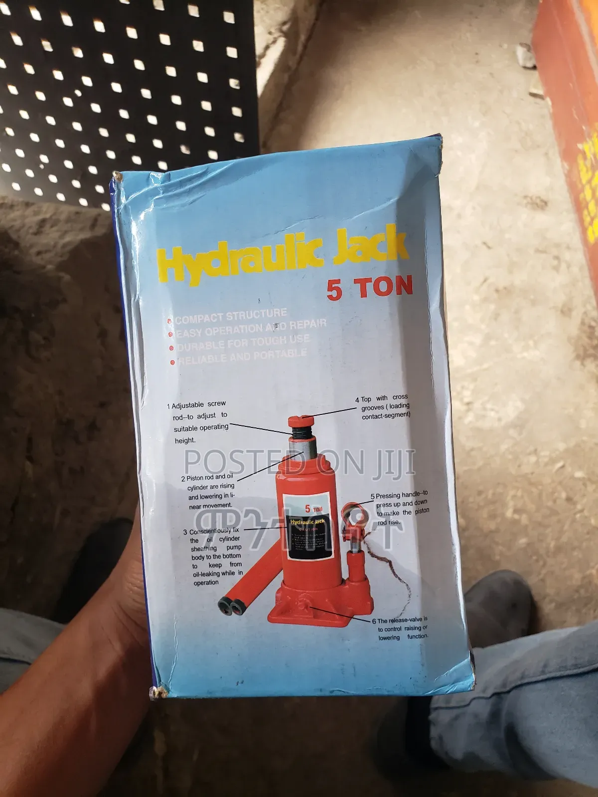 Hydraulic Jack (ክሪክ) 5 Ton