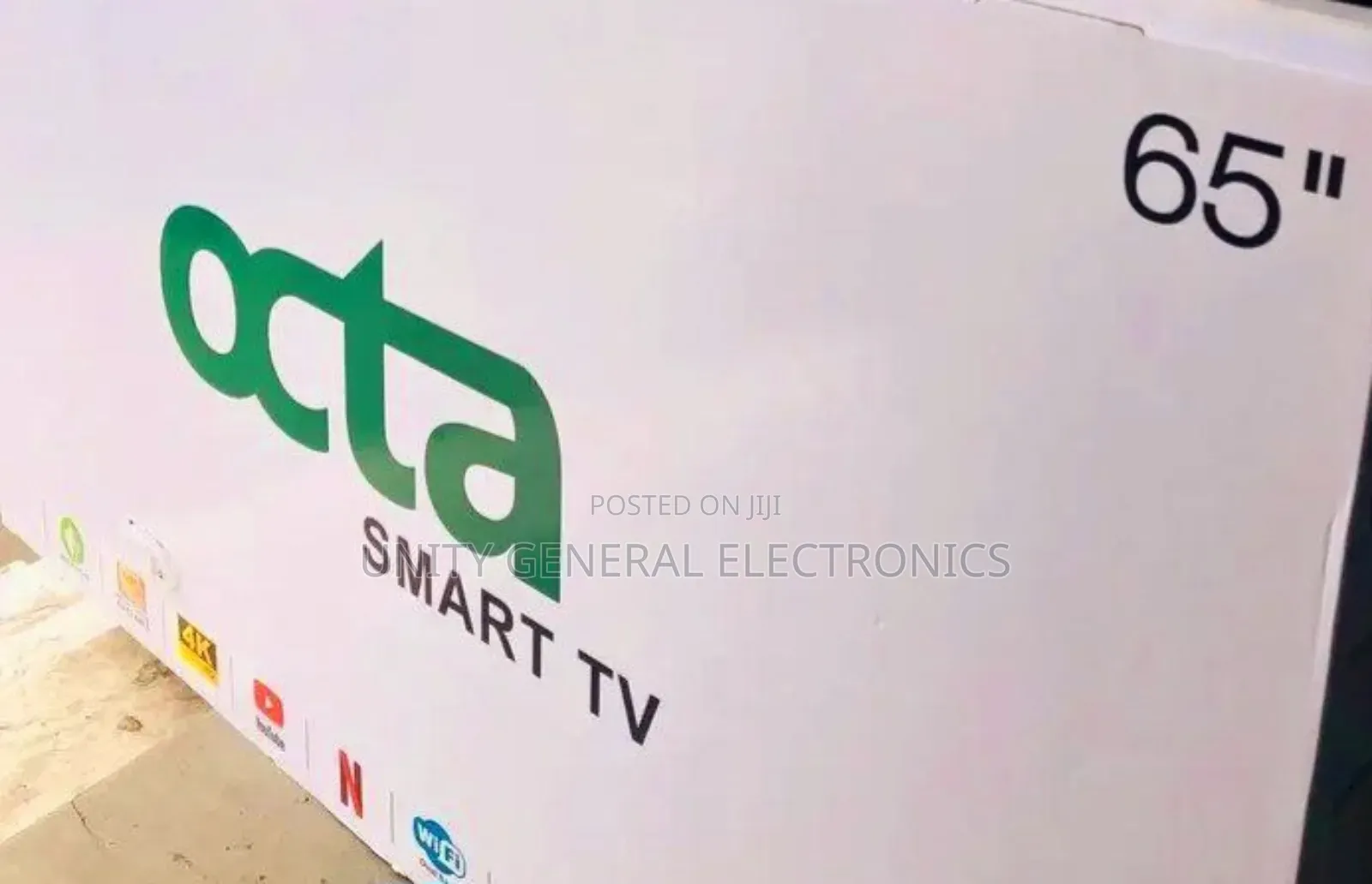 Octa 65" Uhd Smart Tv 10year Warranty