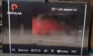 Photo - Popular 55" Uhd Smart Android Tv New 2025 10year Warranty