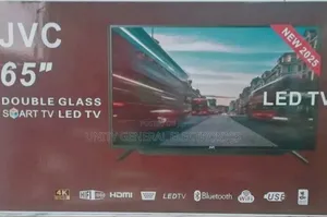 JVC 65" Led Smart Android Tv New 2025 10year Warranty