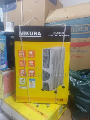 “Stay Warm! Nikura 9-Fin High-Efficiency Oil Heater
