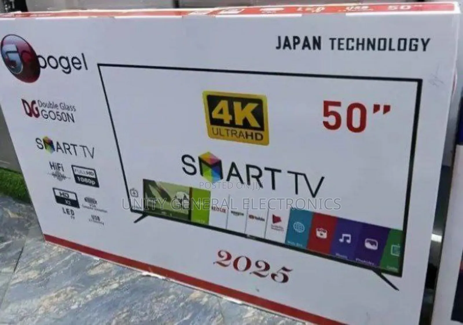 Google 50" Uhd Smart Android New 2025 Tv Free Delivery