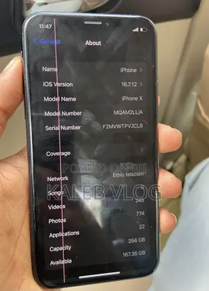 Photo - Apple iPhone X 256 GB Black