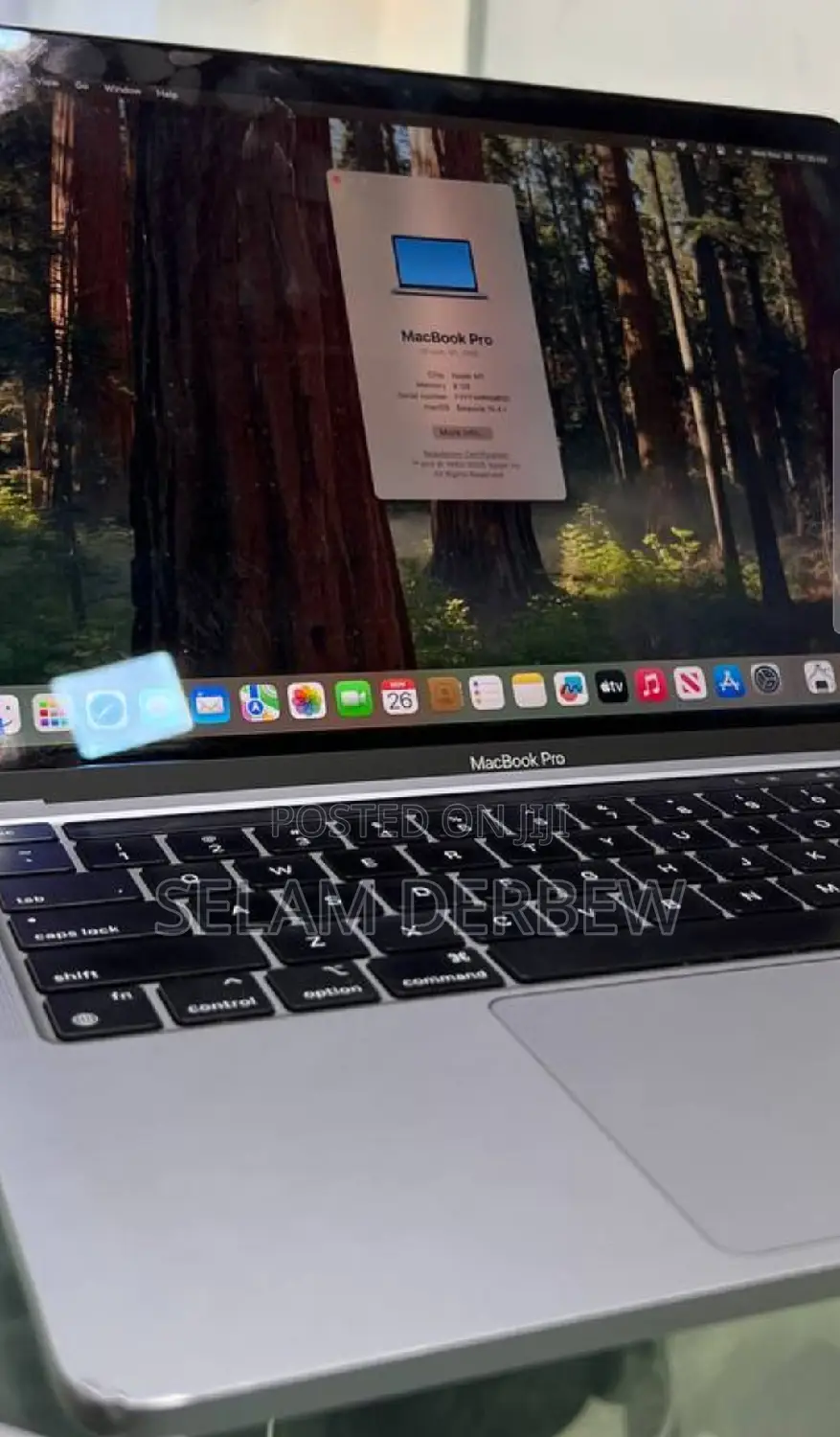 New Laptop Apple MacBook Pro M1 8GB Apple M1 SSD 256GB