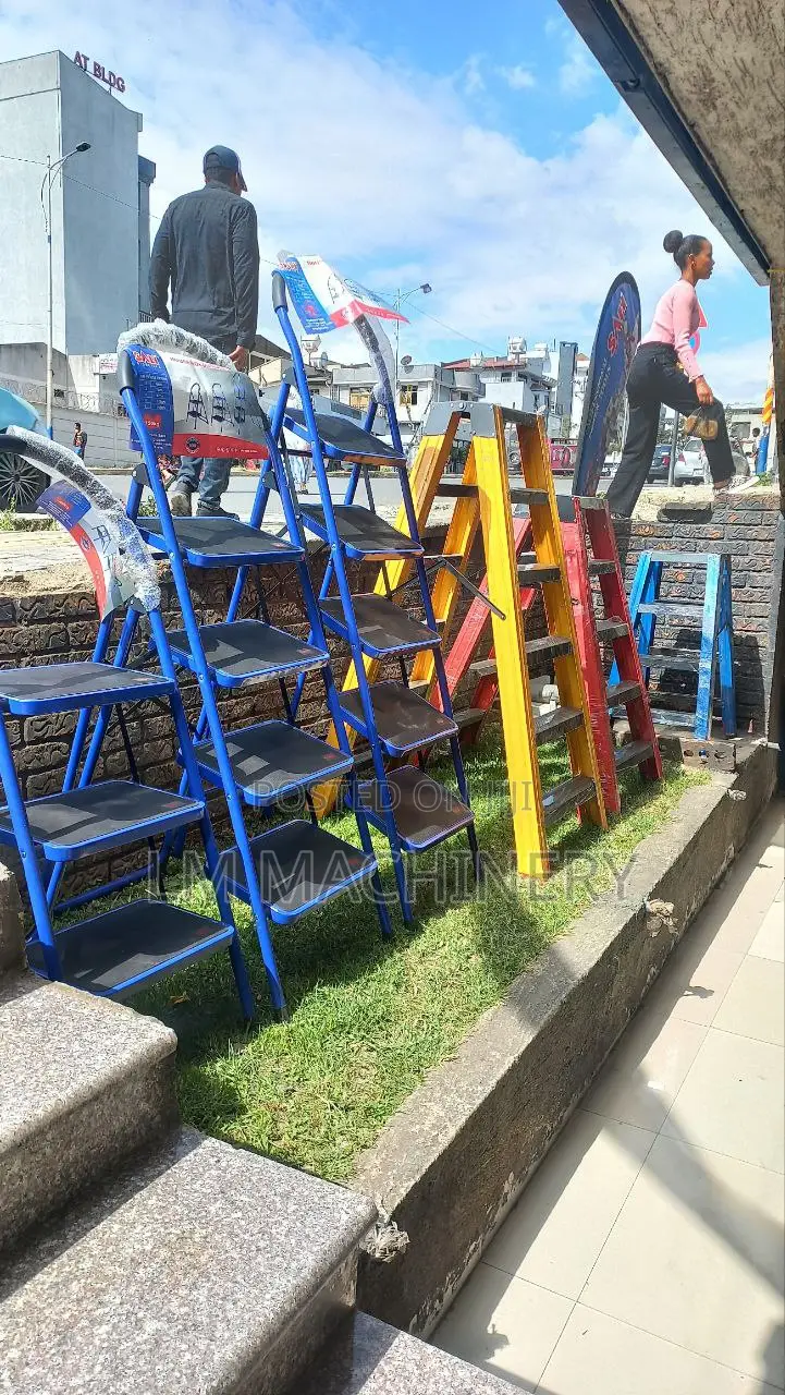 Metal Double Side Ladder