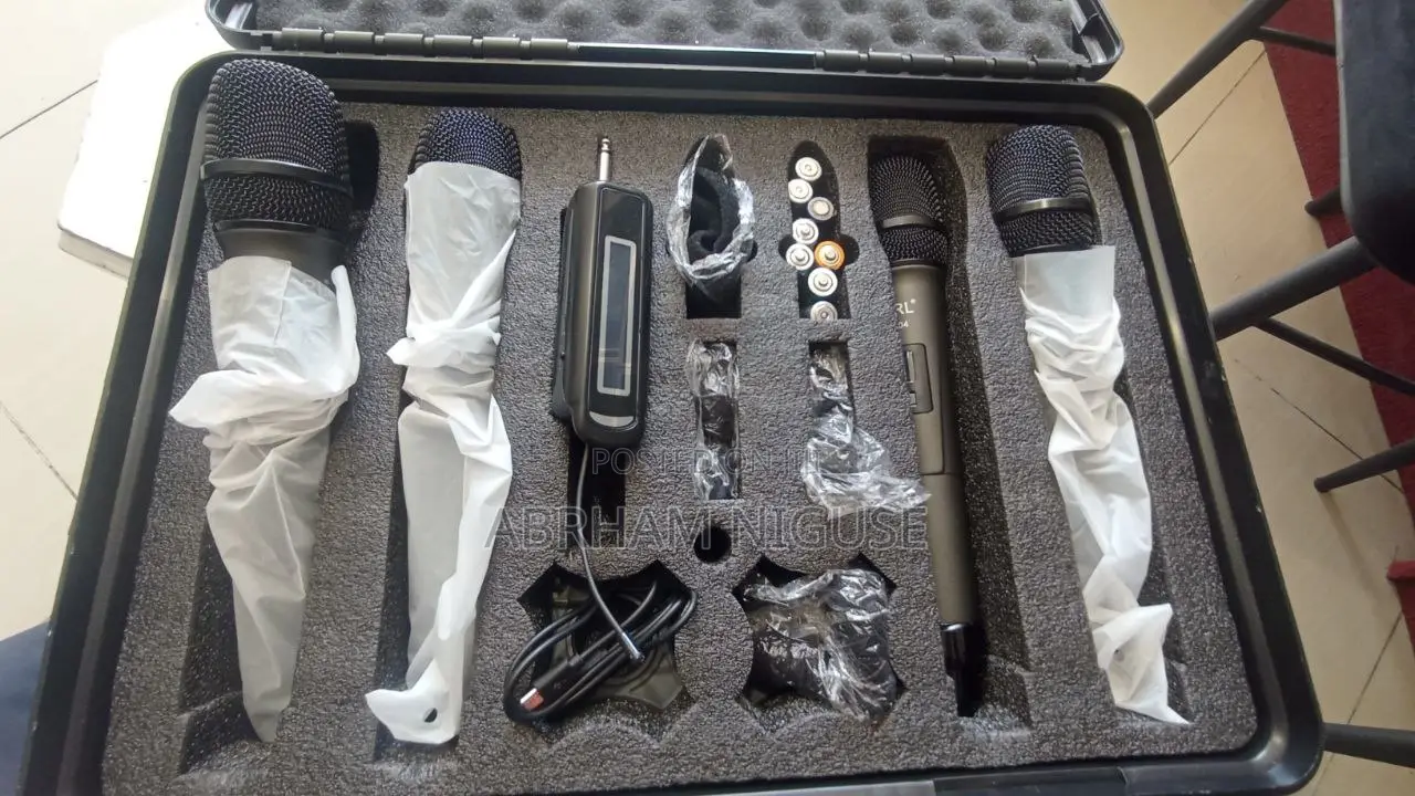 Borl Pro 4-Channel Wireless Microphone System