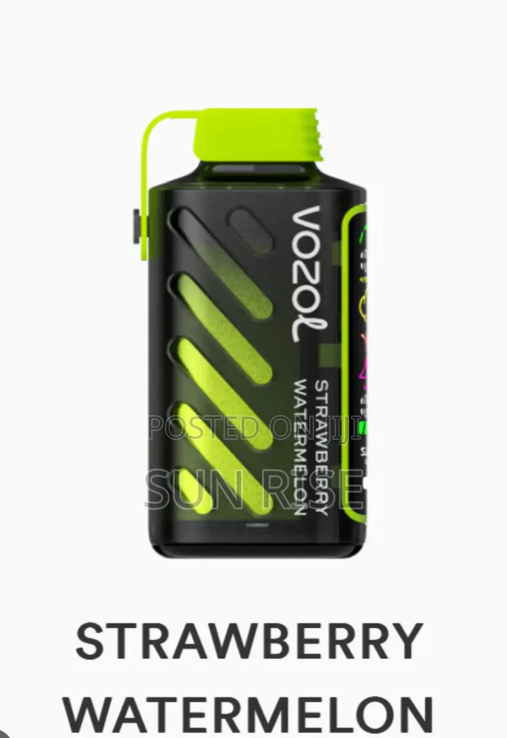 Vozol 20000 Puff Vape Strawberry Watermelon Flavor Bole Addis Ababa