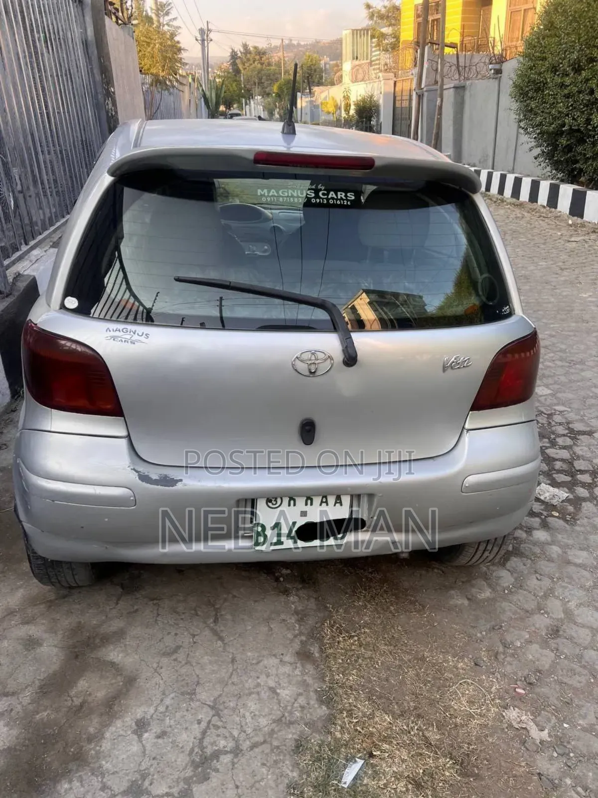 Toyota Vitz 1.0 FWD 5dr 2004 Silver