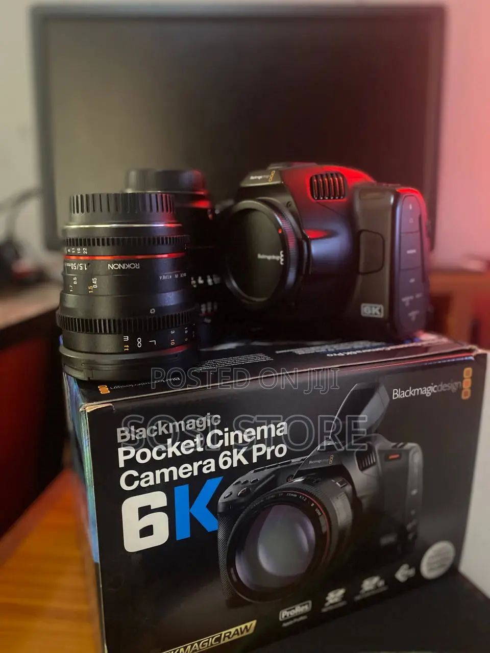 Blackmagic Pro With 2 Cinema Lenses