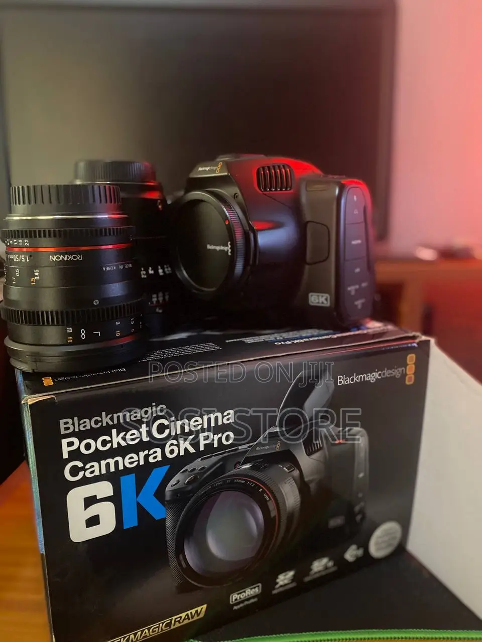Blackmagic Pro With 2 Cinema Lenses