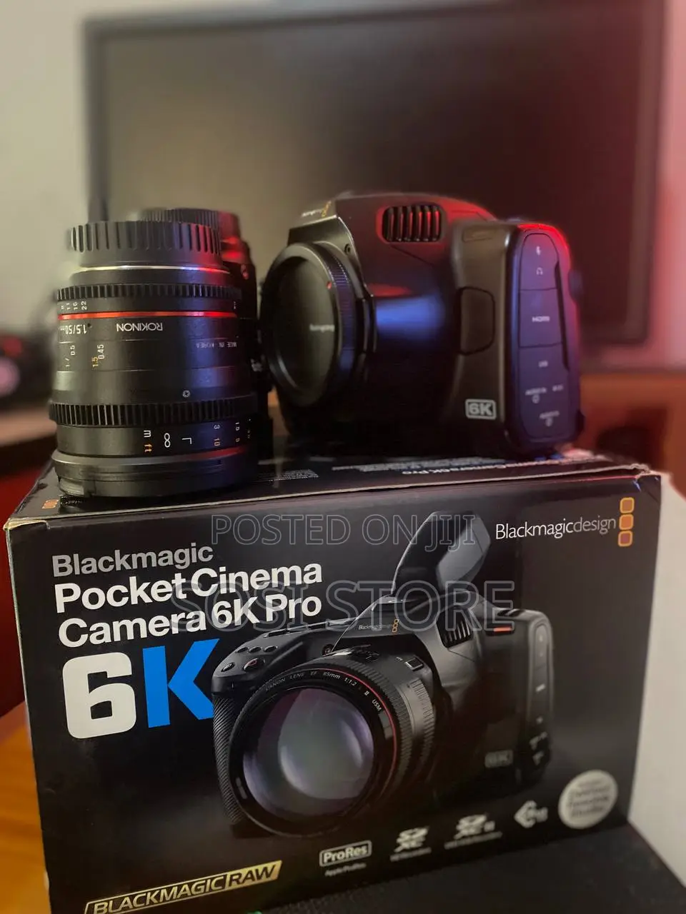 Blackmagic Pro With 2 Cinema Lenses
