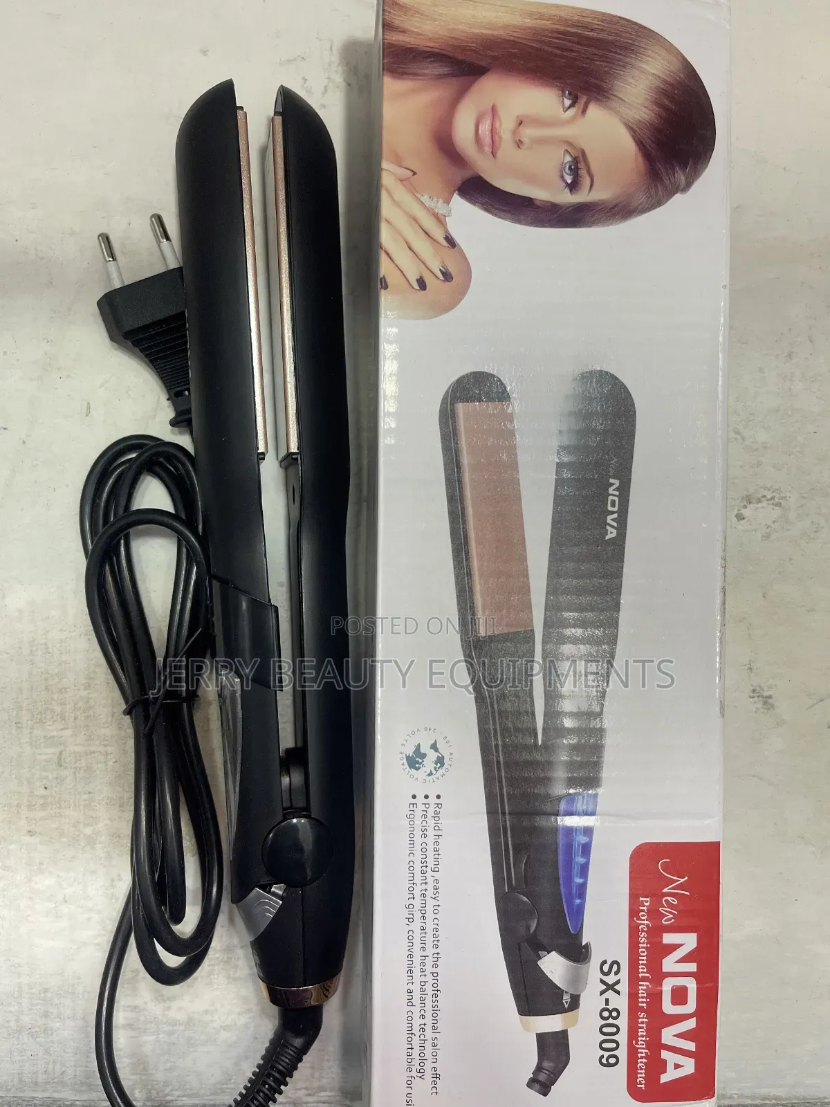 Nova Professional Hair Straightener – Sx-8009