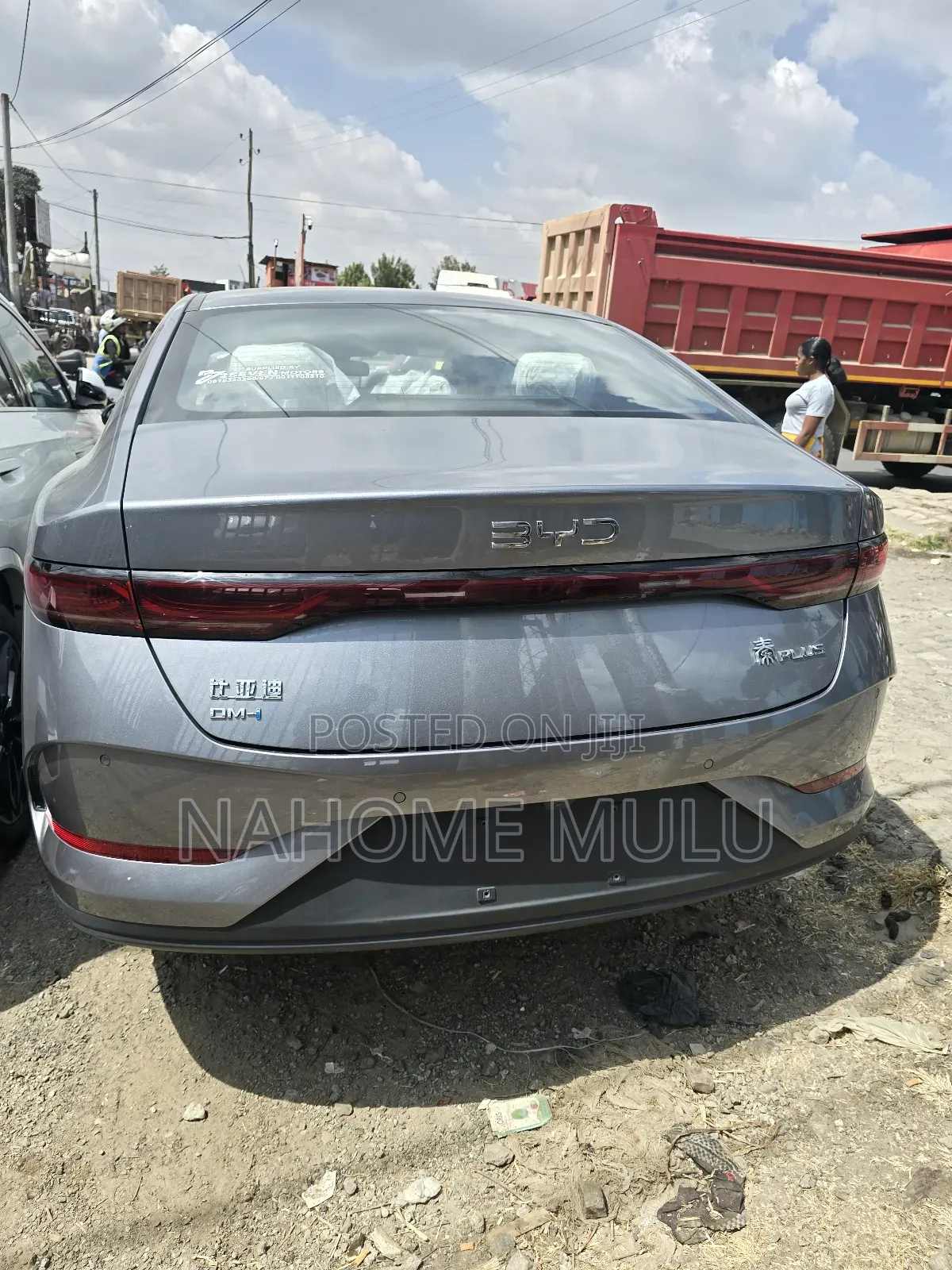 New BYD Qin Plus DM-i 2025 Gray