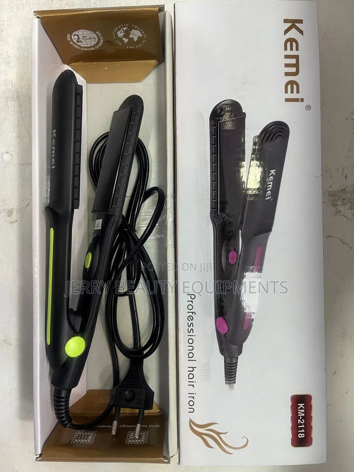 Kemei Professional Hair Straightener Km-2118