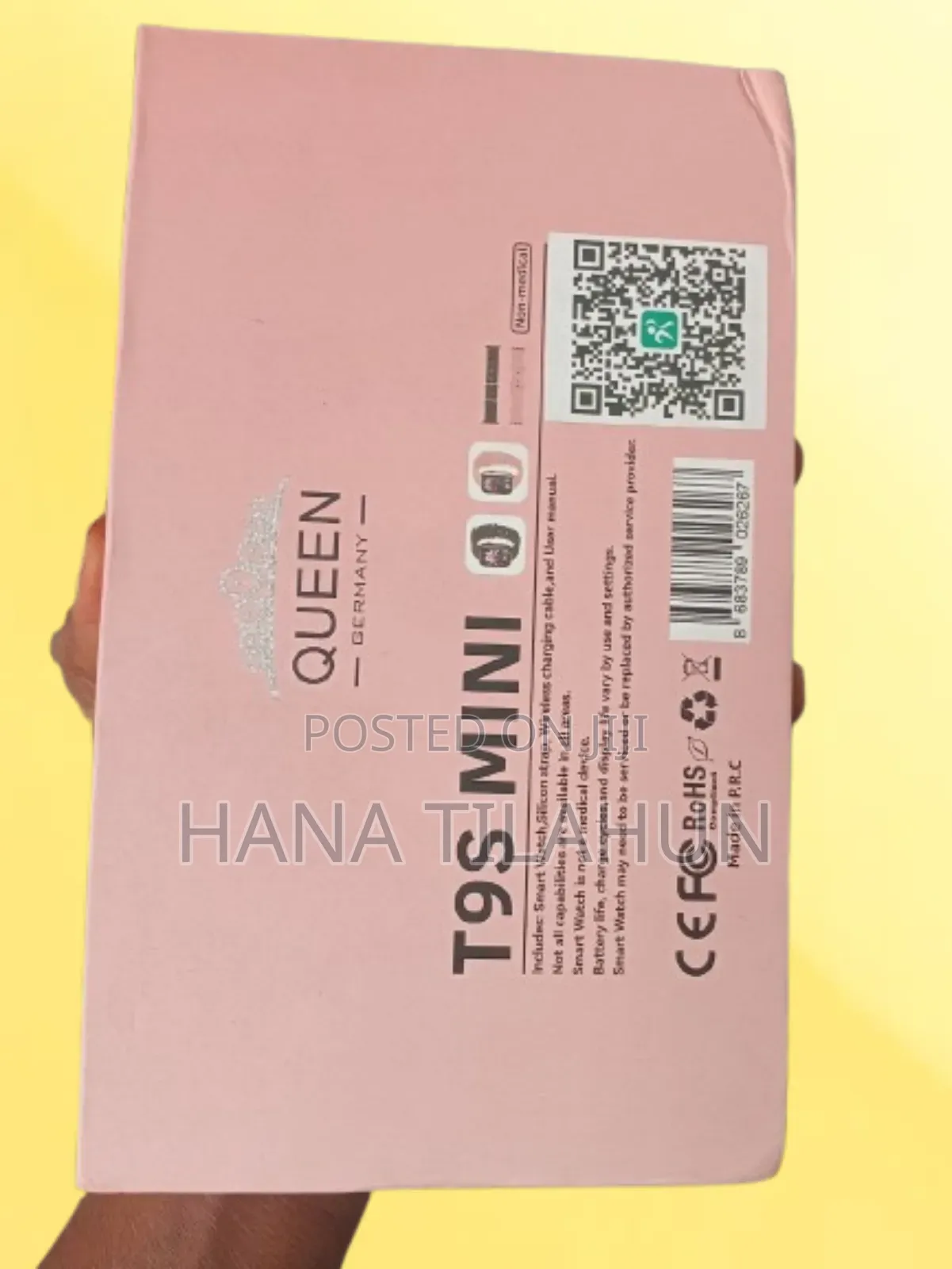 Queen T11 Mini (Also Known as T9 Mini) Smartwatch Bundle