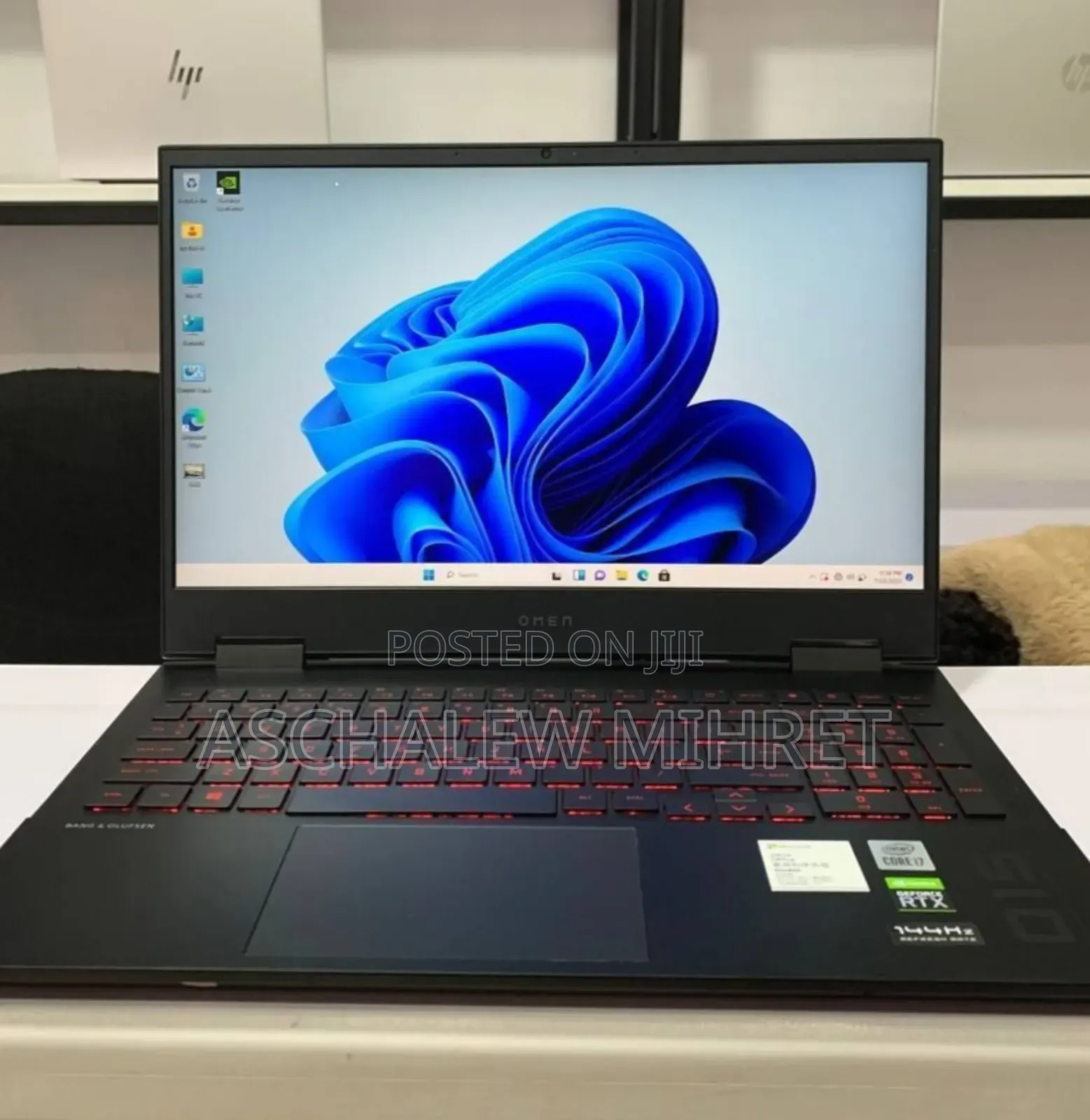 New Laptop HP Omen 15 16GB Intel Core I7 SSD 512GB