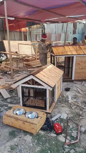 Photo - በእንጨት የሚሰሩ ማራኪ የውሻ ቤቶች