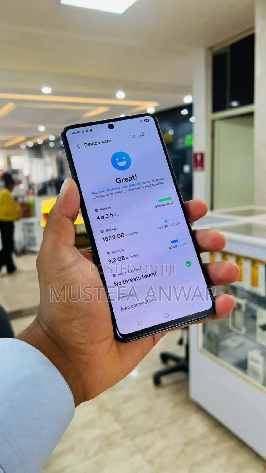 New Samsung Galaxy M53 128 GB Blue