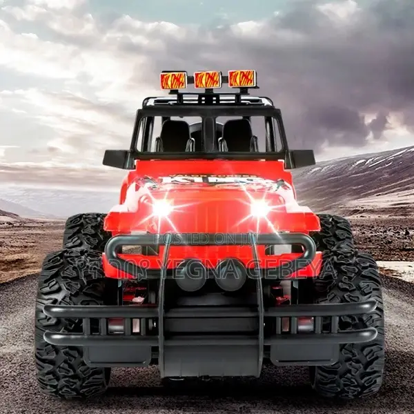 R/C 1:14 Scale Power Cross Country Car – Green Kids Remote Control Car