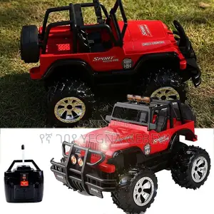 R/C 1:14 Scale Power Cross Country Car – Green Kids Remote Control Car