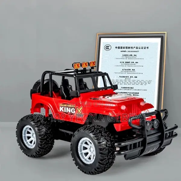 R/C 1:14 Scale Power Cross Country Car – Green Kids Remote Control Car