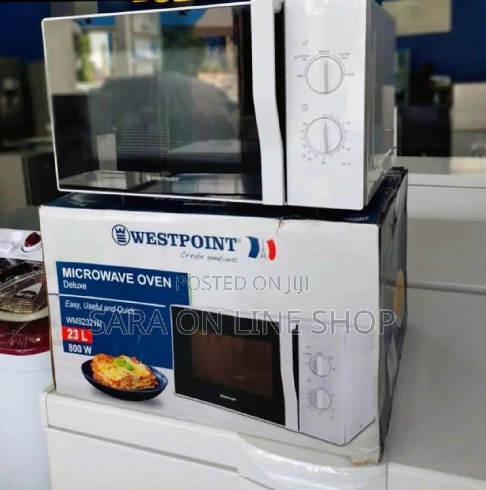 West Point Microwave Oven 23l White Colour 800w Free Delivery