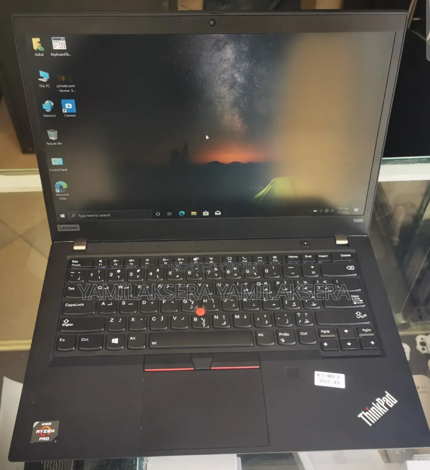 New Laptop Lenovo ThinkPad T495s 16GB AMD Ryzen 5 SSD 512GB